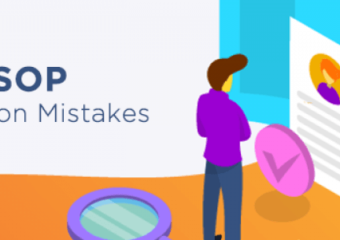Mistakes in writing SOP